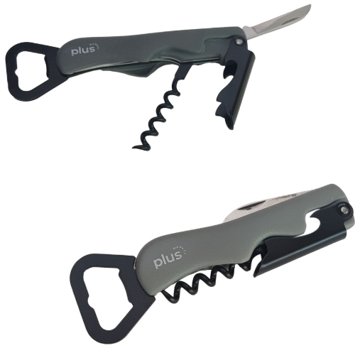 Destapador con abre botellas pro