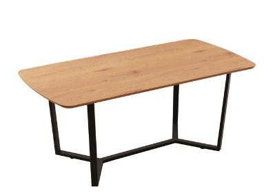 Mesa Albany Natural Base Negra 160 - DT-2216/SG