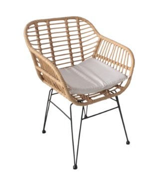 Silla Exterior Toscana Natural c/Beige S075/BE